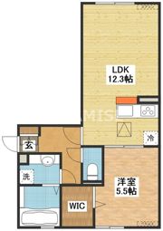 ラフィットの間取り画像