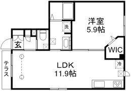 メゾンパルクの間取り画像