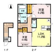 リーガルハイツの間取り画像