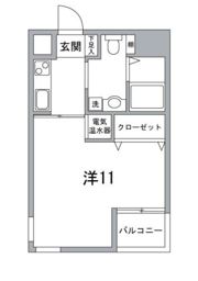 プラシードアープの間取り画像