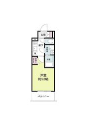 THE HUB MIYAKOJIMAの間取り画像