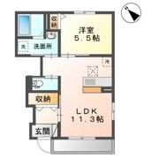 グレイスコートの間取り画像