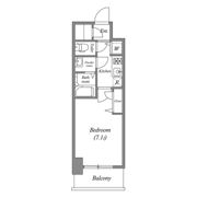 プランドール北浜の間取り画像