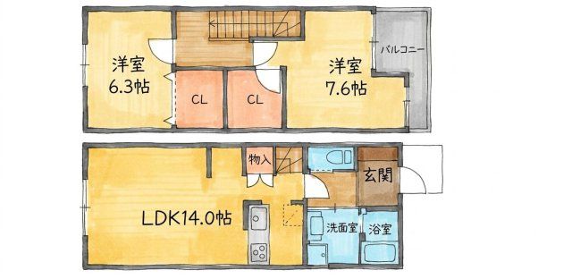 間取図