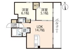 アフェクシービルの間取り画像