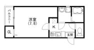 クレフラスト静岡大北の間取り画像