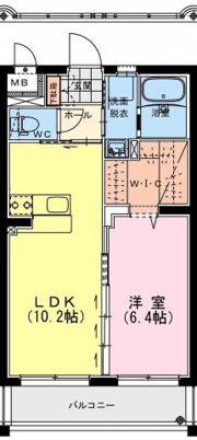 ルナ レインボーの間取り画像