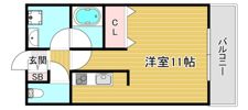 パレス東洋神戸6号館の間取り画像