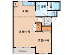 モンテーニュⅡの間取り画像