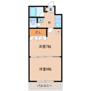 イーグルハイツ萩野町の間取り画像
