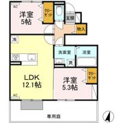 絆Ⅲの間取り画像