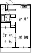 グラッドハウス庄内の間取り画像