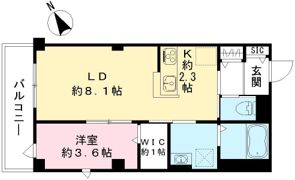 seastar北町の間取り画像