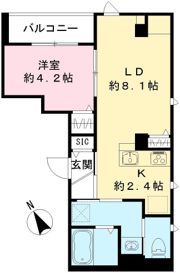 seastar北町の間取り画像