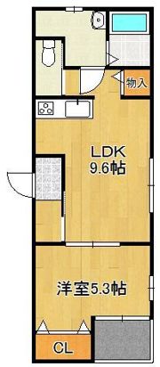 REVEメゾン九州病院前の間取り画像