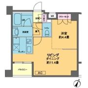 カスタリア南麻布の間取り画像