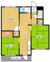 第2五和荘の間取り画像