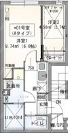 ラヴィエール秋葉原の間取り画像