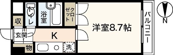 3rd IKEMOTOの間取り画像