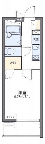 レオパレス梅北フィオーレの間取り画像