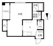 Maisons 風の館の間取り画像