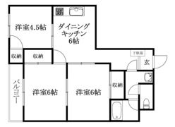 グレース辻町の間取り画像