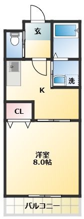 ローズガーデンの間取り画像
