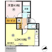 ハイツ松本の間取り画像