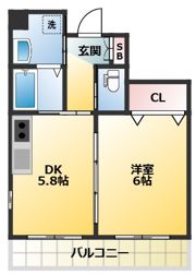 グレース桃井の間取り画像