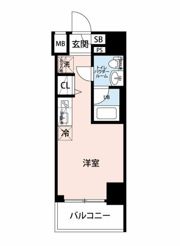 クラリッサ横浜シエルの間取り画像