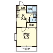 メゾンパルジュの間取り画像