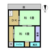 森西アパートの間取り画像
