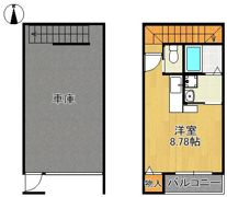 ラディア行事の間取り画像