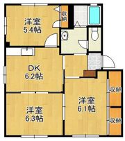 シャーメゾン光国 A棟の間取り画像