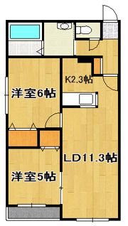 マンダリン恵み野の間取り画像