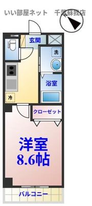 プランドール上中里の間取り画像