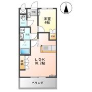 エスポワールの間取り画像