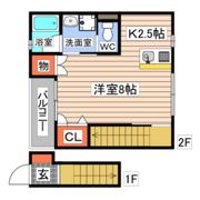 Villa Chocolateの間取り画像