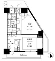 サンクレール荒川ブランガーデンの間取り画像