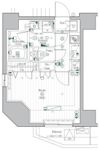 PREMIUM CUBE 駒込の間取り画像