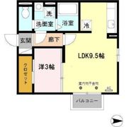クレソン Cの間取り画像