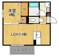 サンヒルズ愛坂 C棟の間取り画像
