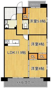 コンダクトレジデンスANOの間取り画像