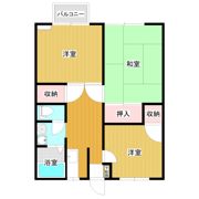 グリーンハイツの間取り画像
