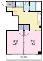 日発東中神ビルの間取り画像