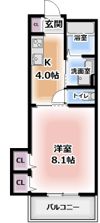 グランデ寿の間取り画像
