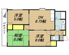 ルースト蕨の間取り画像