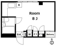 カクタス伊藤館の間取り画像