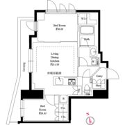 343レジデンス後楽園（オープンレジデンシア）の間取り画像