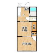 井手グリーンハイツの間取り画像